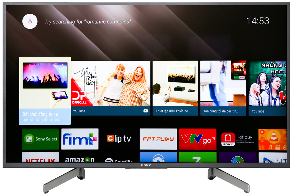  Android Tivi Sony 4K 55 inch KD-55X8000G