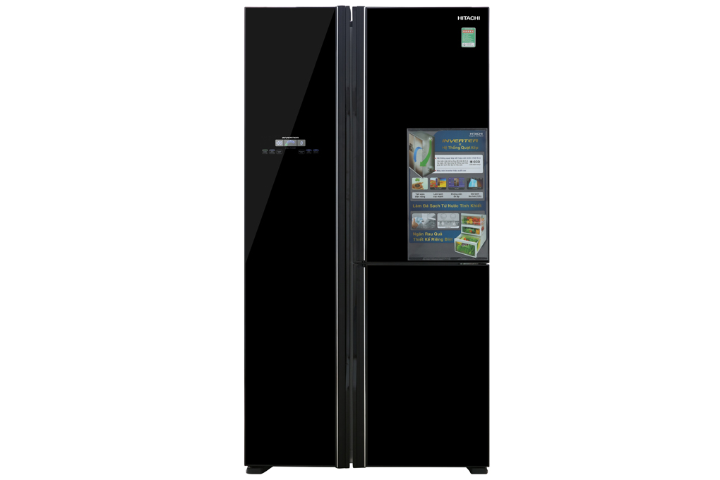  Tủ lạnh SBS Hitachi Inverter 600 lít R-FM800PGV2(GBK)